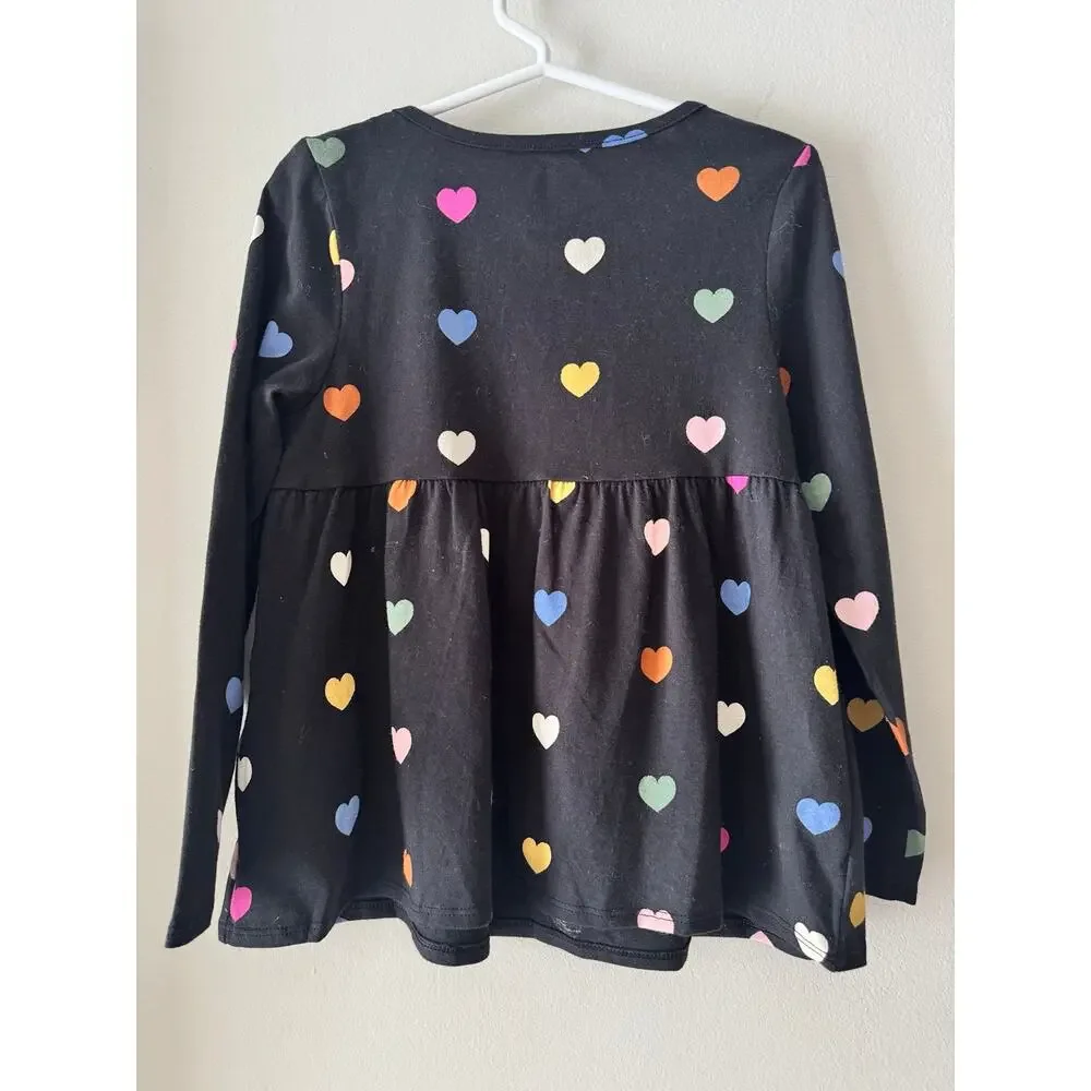 Gap Girls heart tunic top - 5 years